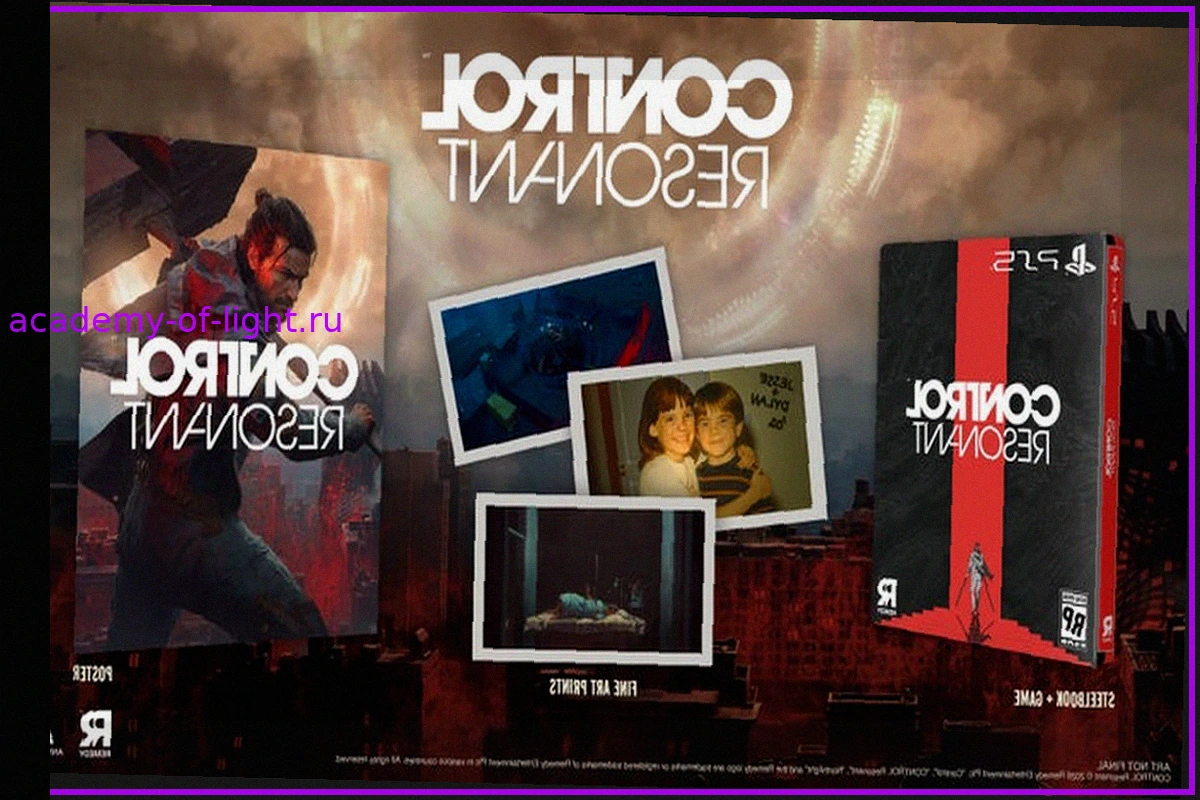 Control Resonant Steelbook Edition: Ода уходящей эпохе физических релизов