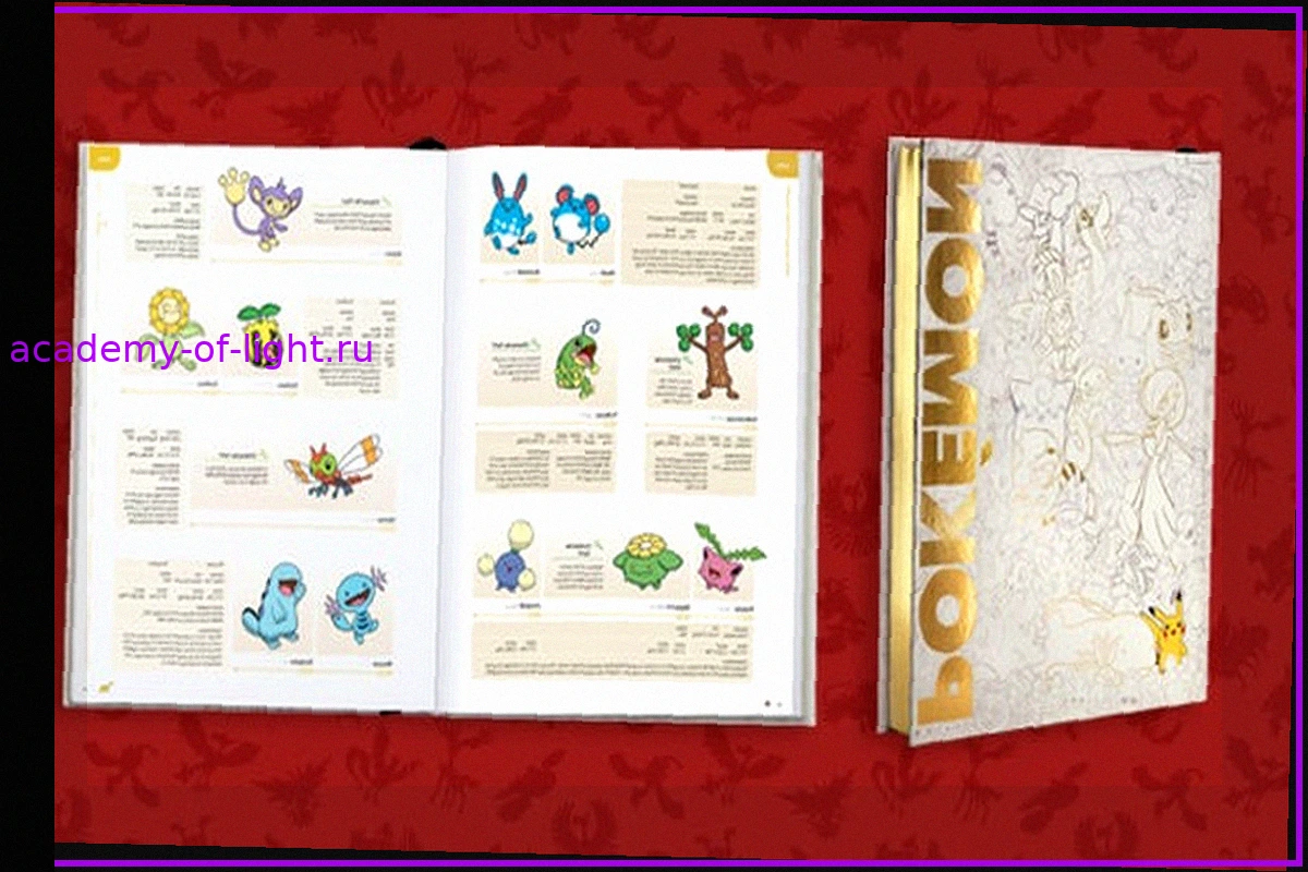 Pokémon Deluxe Character Guide: 336-страничная книга, полная информации
