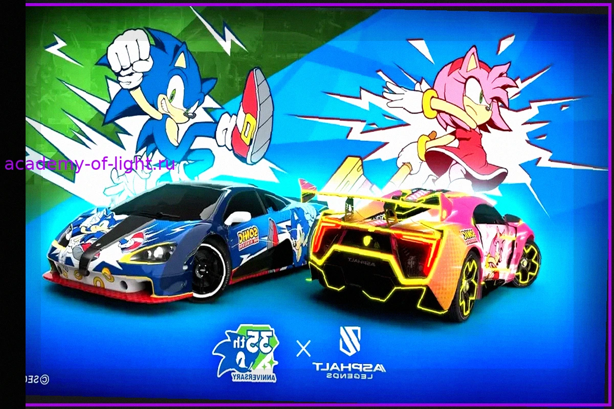 Asphalt Legends Unite traz de volta colaboração com Sonic the Hedgehog