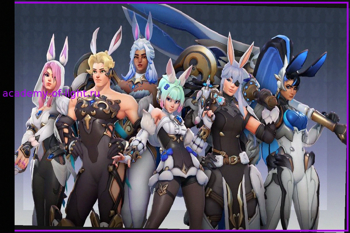 Набор «Белый Кролик» для Overwatch: Обзор коллекционных обликов